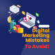 Digital Marketing Mistakes