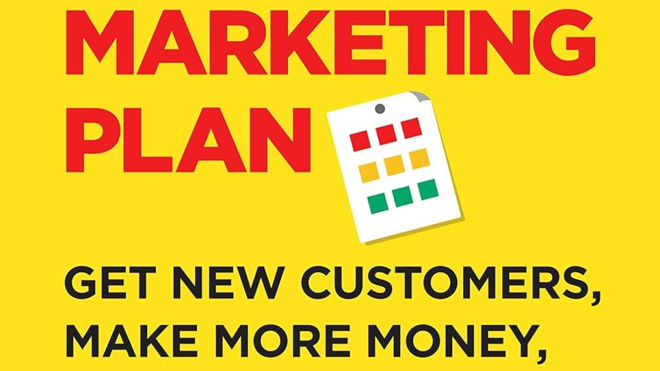 The 1-page marketing plan Allan Dib