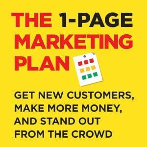 The 1-page marketing plan Allan Dib
