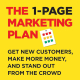 The 1-page marketing plan Allan Dib