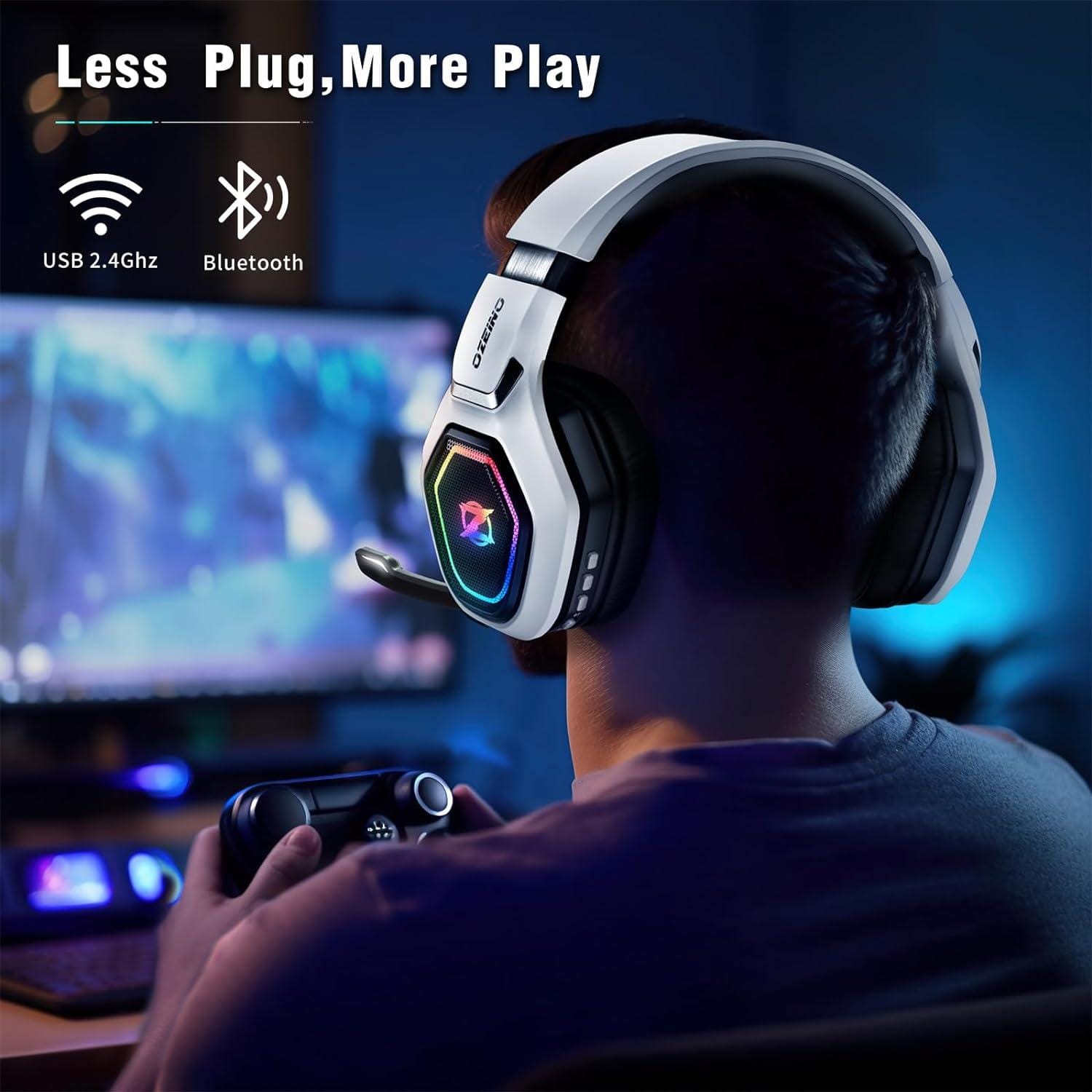 Wireless gaming headset