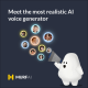 AI voice generator